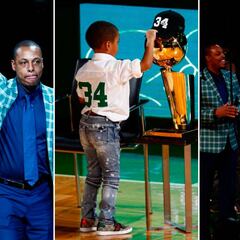 El hijo de Pierce conmueve a la NBA con el homenaje a su padre