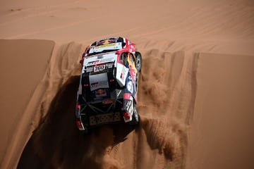 Nasser Al-Attiyah y Mathieu Baumel. 