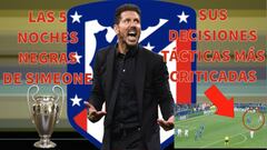 Todos los errores tácticos de Simeone en sus KO de Champions