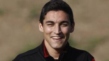 <b>FELIZ. </b>Jesús Navas ha vuelto a jugar y por eso sonreía ayer en la sesión de entrenamiento.