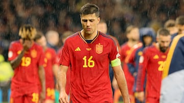 Rodri complains about Scottish playing style