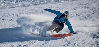 Nicolás Kuschel, la promesa del freeride de La Araucanía