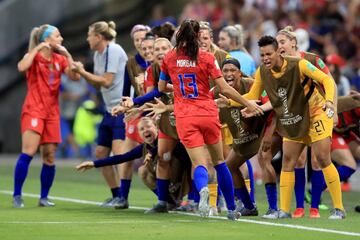 Estados Unidos consiguió vencer (2-1) a Inglaterra en semifinales y buscará su cuarto campeonato en la historia de los Mundiales.