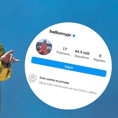 ¿No soportó las críticas? Bad Bunny deja alarmante mensaje y pone su Instagram en privado