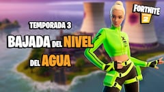 Fortnite: el mapa cambia y el nivel del agua comienza a bajar