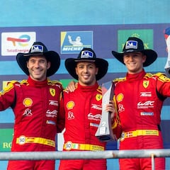 Molina da otro podio a Ferrari
