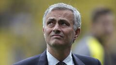 Jos&eacute; Mourinho, decepcionado con los fichajes del Manchester United.