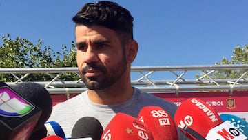 Diego Costa: "No me sorprende el Atlético; es muy grande"