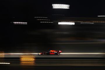 La pole de Verstappen en Bahréin en imágenes