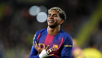 Raphina and Lamine Yamal found the net to hand Barça at Villarreal and finish the year top of the table, four points clear of Real Madrid.