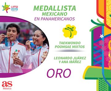 Los mexicanos ganadores del Oro en los Panamericanos 2019