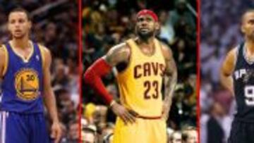 ¿Cuál es el mejor quinteto de la NBA? ¿Y el peor? ¿El mejor trío?