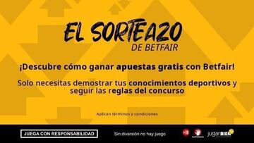El Sorteazo de Betfair: juega al Real Madrid - Rayo Vallecano y gana apuestas gratis