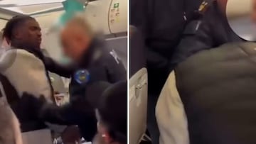 La violenta detención del futbolista belga Stephane Omeonga en un vuelo a Israel