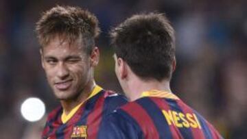 Neymar: "No siento más presión por la ausencia de Messi"