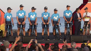 22/08/2019
MOVISTAR TEAM
PRESENTACION VUELTA ESPA„A
MORAIRA
VUELTA ESPA„A 2019 CICLISMO