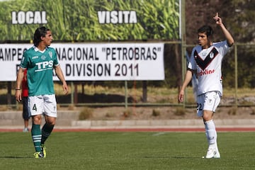 Santiago Morning fue su primer club en Chile. Antes solo había jugado en tercera, cuarta y quinta categoría de Argentina.