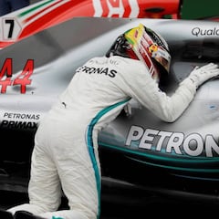 Hamilton casi abandona por superar su escape los 1.000°C
