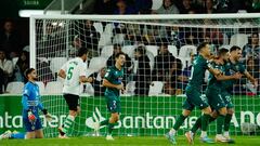 Gol de Héber, del Racing de Ferrol.