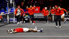 El equipo de tenistas del resto del mundo ganan, por primera vez, la Laver Cup