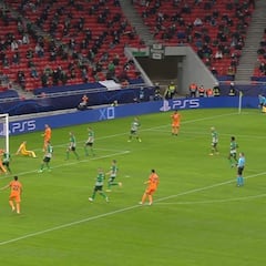 El gesto de escaso fair play de Cristiano a Morata en el gol del español