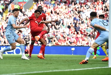 Why was Virgil van Dijk ruled offside when Cody Gakpo scored for Liverpool against Aston Villa?