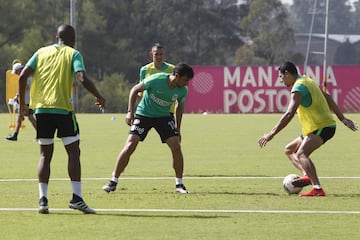 Atlético Nacional se prepara para el duelo ante el Atlético Bucaramanga en la segunda fecha de la Liga Águila.