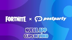 Epic Games lanza Postparty, una app para crear y capturar clips de Fortnite y Rocket League