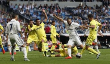 Ocasión de Benzema.