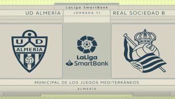 Resumen y goles del Almería vs. Real Sociedad B de LaLiga SmartBank