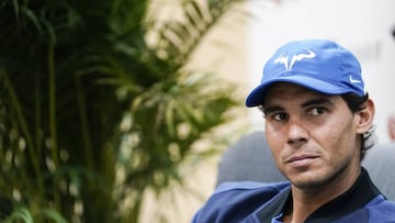 BEIJING, CHINA - OCTOBER 02: Rafael Nadal of Spain takes an interview during day three of the 2017 China Open at the China National Tennis Centre on October 2, 2017 in Beijing, China. (Photo by XIN LI/Getty Images)
PUBLICADA 23/03/20 NA MA29 3COL