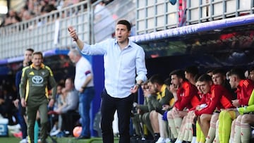Alessio Lisci, entrenador del Mirandés.