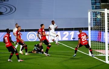 Vinicius marcó el 1-0.