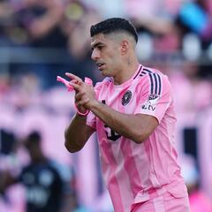 Suárez hace de Messi en Inter Miami