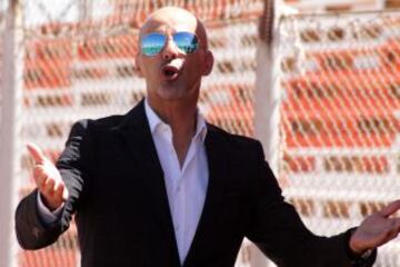 Marco Antonio Figueroa, técnico de Universidad Católica, durante el partido frente a Cobreloa en el estadio El Cobre de El Salvador.