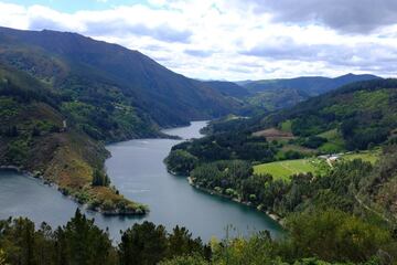 Entre A Fonsagrada y Negueira de Muñiz los valles suceden a las sierras, en un continuo subir y bajar. Las vueltas del camino ofrecen una gran variedad de perspectivas ante el imponente valle del Navia, que transcurre lentamente hacia Asturias. El paisaje de montaña contrasta con los profundos valles en los que se esconden cultivos y aldeas.