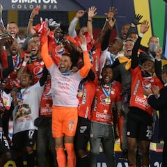 América, campeón de la Liga BetPlay 2020 ante Santa Fe