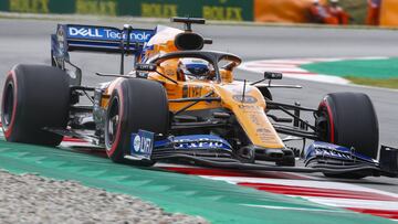 Carlos Sainz, McLaren MCL34 (Barcelona, F1 2019). 