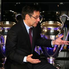 Bartomeu: "A los culés nos gusta que los mejores estén en el Barça…"