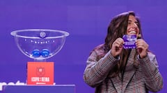 Lucía Ramos, del Granada, en el sorteo de la Copa de la Reina.