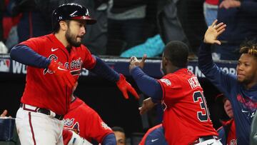 Atlanta gan&oacute; el tercer juego del Cl&aacute;sico de Oto&ntilde;o gracias a una remolcada de Austin Riley en la tercera entrada y un cuadrangular de Travis d&rsquo;Arnaud.