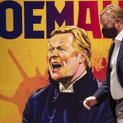 Koeman: "Guardiola me dice que es genial trabajar con Messi"