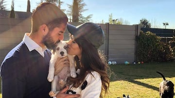 Sara S&aacute;lamo muestra por qu&eacute; la nueva perra de Isco se llama Drama