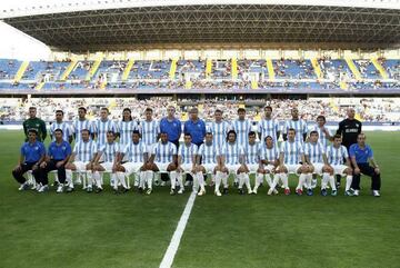 Plantilla del Málaga CF en la temporada 2011-2012.