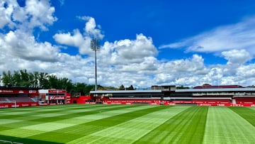 Vista del estadio de Anduva.