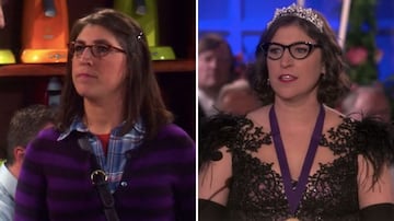 Así lucía Mayim Bialik en su primera y última aparición en ‘The Big Bang Theory’.