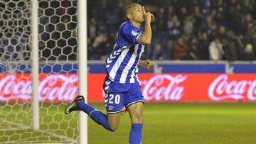 Deyverson, jugador del Alav&eacute;s