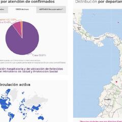 Mapa de casos y muertes por coronavirus por departamentos en Colombia: hoy, 18 de noviembre