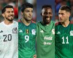 La comparativa final sobre los delanteros de la Selección Mexicana