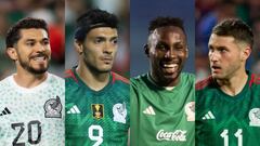 La comparativa final sobre los delanteros de la Selección Mexicana